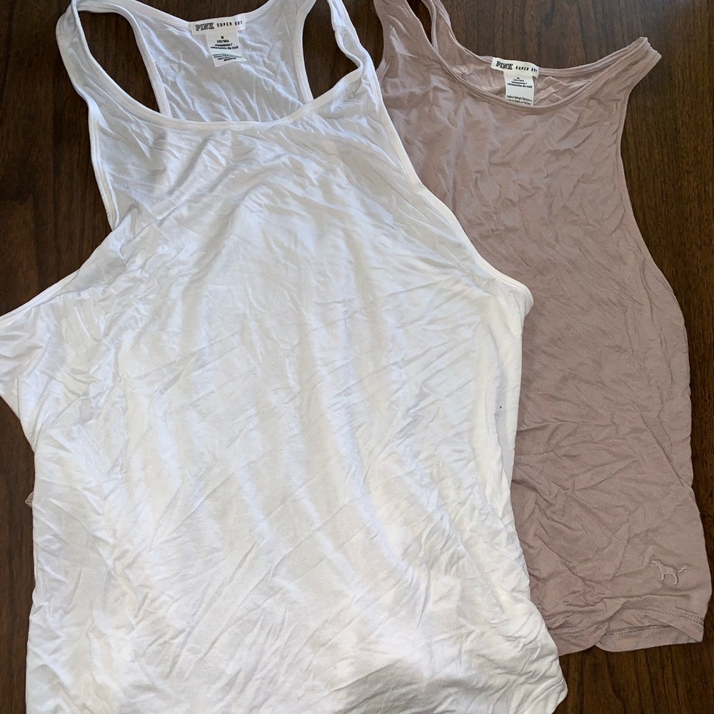 Victoria Secret PINK sleep tanks